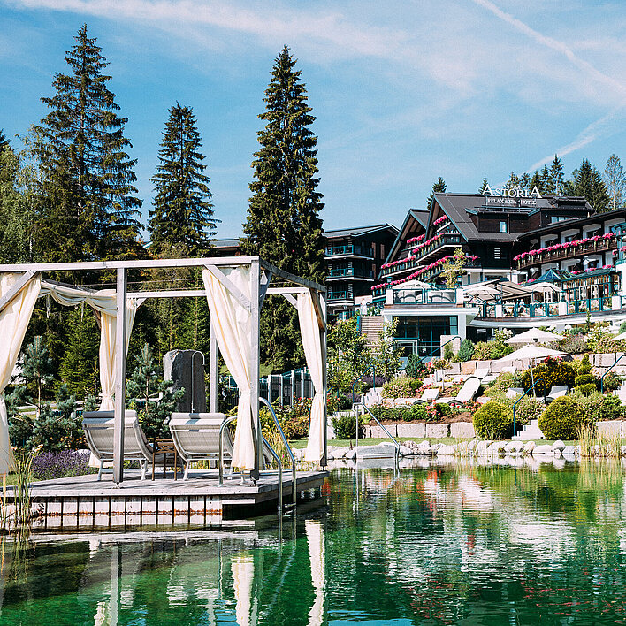 Hotel Astoria Seefeld Außenansicht