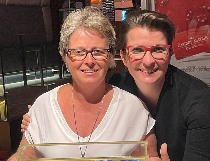 Paroli Gewinnerin mit Casino Velden Direktorin